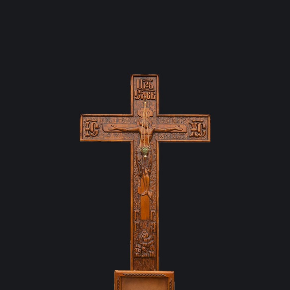 Деревянные кресты в Пензе